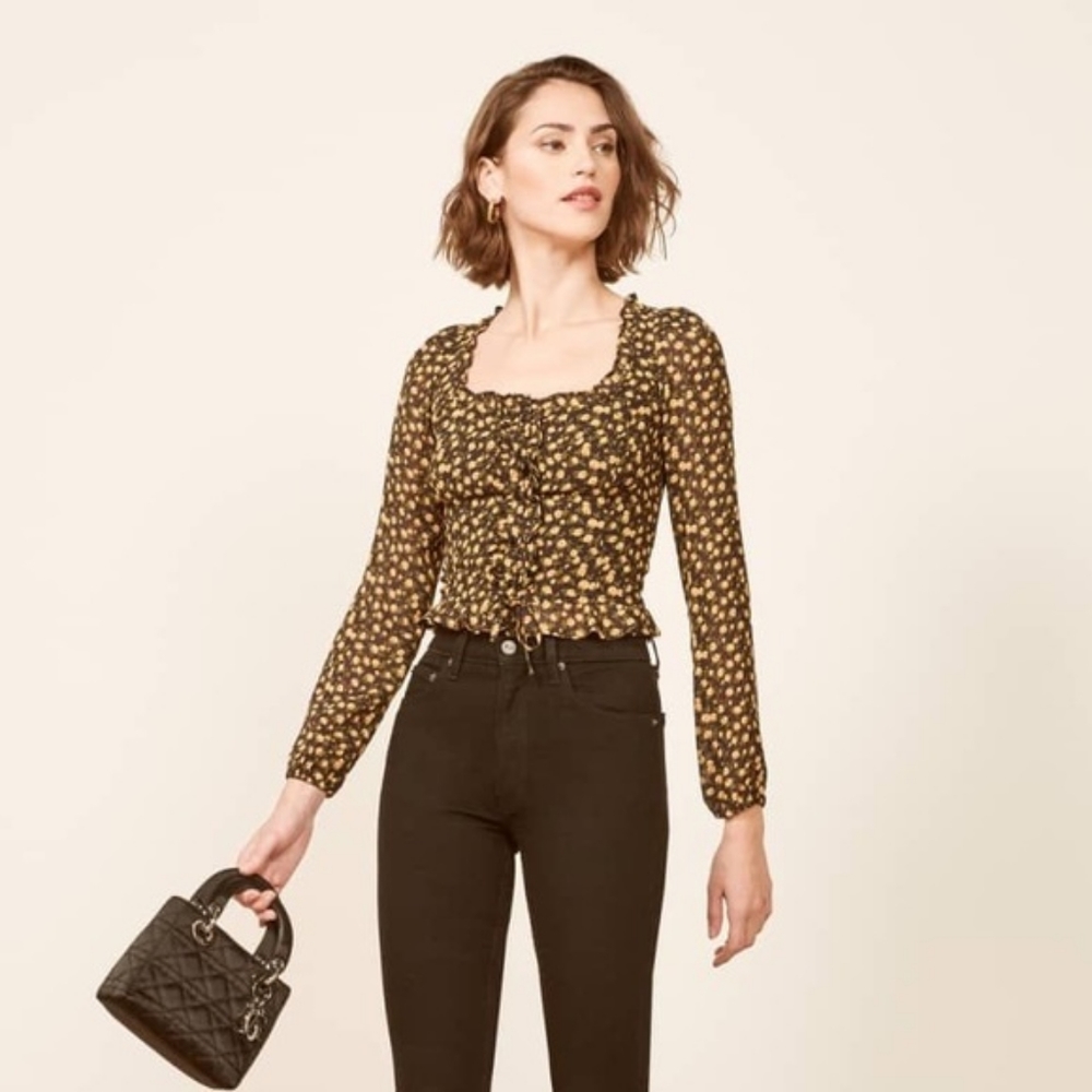 Reformation Italia Top Temescal NWT 4